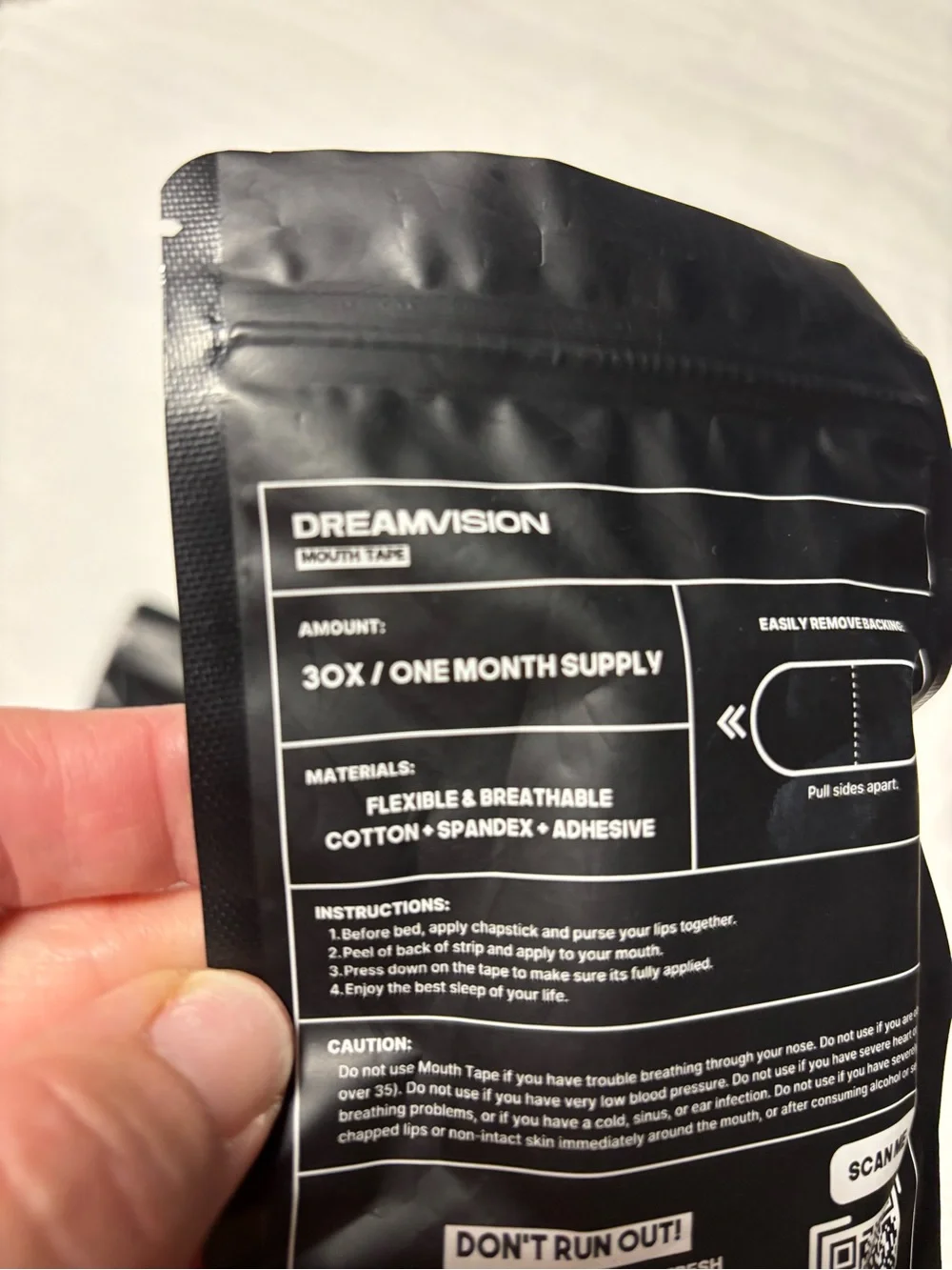 Dream Vision Mouth Tape - 2 Packs Brand New